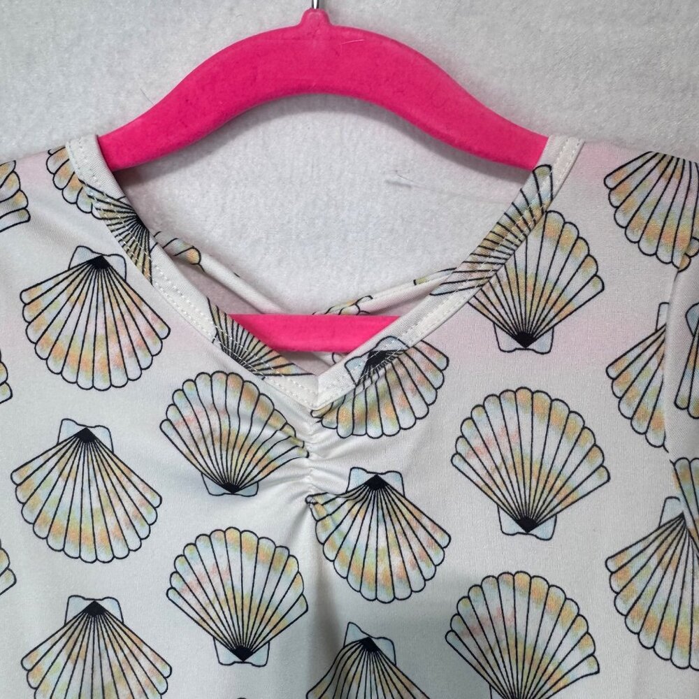 Dotdotsmile Dress Size 3/4 Sea Shell Print New Without Tags - Picture 3 of 7